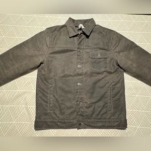 Like New Flint and Tinder Wool-lined Waxed Trucker Jacket